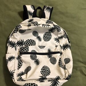 16" School Pineapple Backpack‎ for Teens Woman Fashion with USB Charging Port